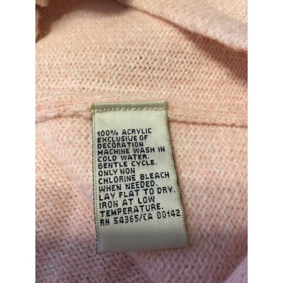 Vintage Allison Daley Petite Crewel Embroidered Floral Cardigan Zip-Up Front Lon - Picture 6 of 9